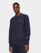 Champion Reverse Weave Rw Crewneck Sweatshirt In Navy