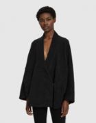 Black Crane Woven Kite Jacket