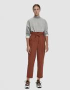 Farrow Kristi Paper Bag Pant In Brick