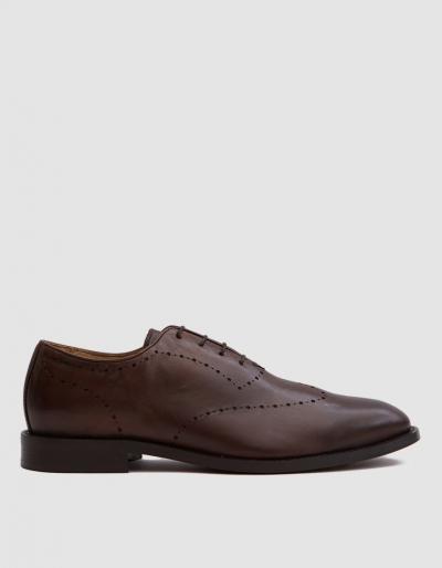 Hudson London Twain Calf In Brown