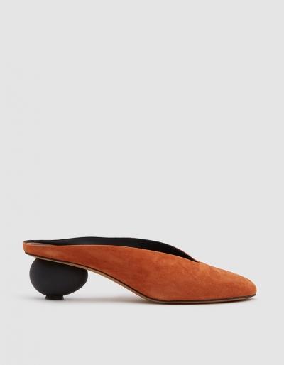 Gray Matters Mildred Egg Mule In Carmello
