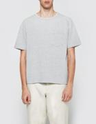 Beams Plus Heathered Crew Pocket Tee In