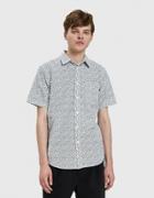 Obey Norris Woven Shirt In White