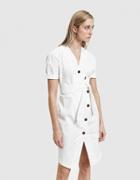 Nanushka Faith Dress In White
