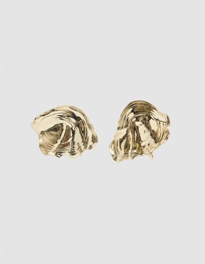 Leigh Miller Padina Earrings In Brass