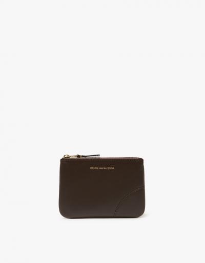 Comme Des Gar Ons Wallet Classic Leather Line Sa8100 Wallet In Brown
