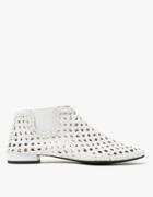 Elodie Bruno Baby Jane Boots In White
