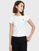 Which We Want Short Sleeve Tee With Rose