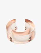 Lizzie Fortunato Postmodern Cuff In Peach