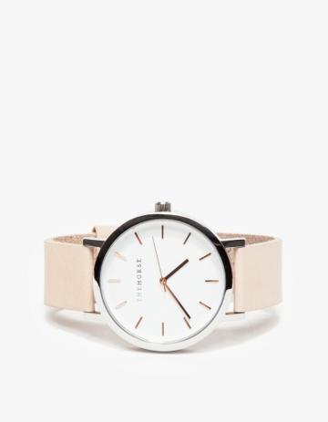 The Horse Rose Gold/natural Band Watch