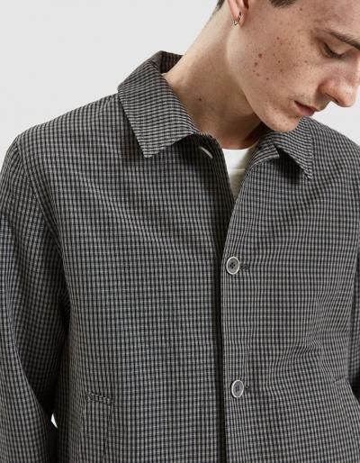 Ymc Groundhogs Jacket In Dark Grey