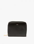 A.p.c. Portefeuille Compact In Noir