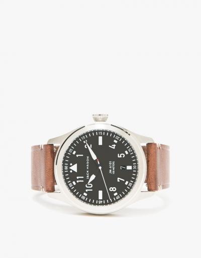 Jack Mason 3-hand Date In Black/brown