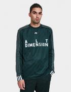 Adidas X Alexander Wang Aw Soccer Jersey Ls In Green Night/white
