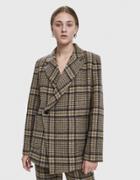 Creatures Of Comfort Scarlet Plaid Blazer