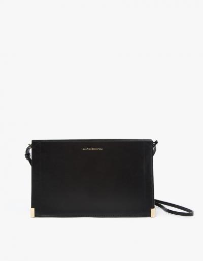Want Les Essentiels De La Vie Marin Maxi Shoulder Bag In Jet Black/black