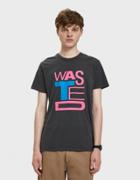 Obey Obey Wasted Youth Tee In Dusty Black