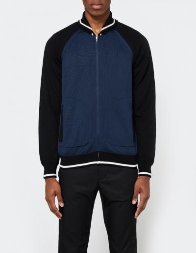 Junya Watanabe Man Polyster X Wool Jersey Eagle Pattern