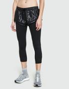 Adidas By Stella Mccartney Performance Essentials Short Over Tight In Black