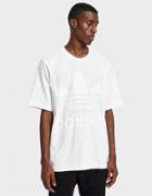 Adidas Ac Boxy Tee In Off White