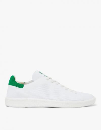 Adidas Stan Smith Boost Primeknit In White/green