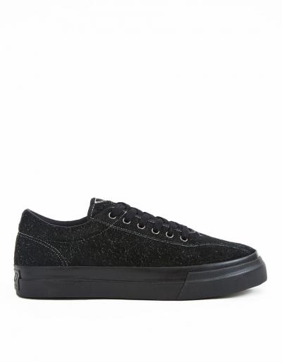 S.w.c. Dellow Hairy Suede Sneaker In Black