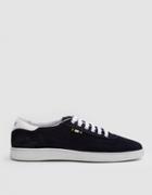 Aprix Suede Low Sneaker In Dark Navy