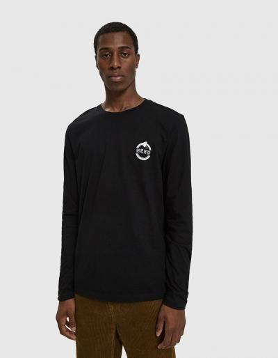 Need L/s Need Supplies Tee In Black