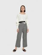 Farrow Franz Cropped Sweater In Off White