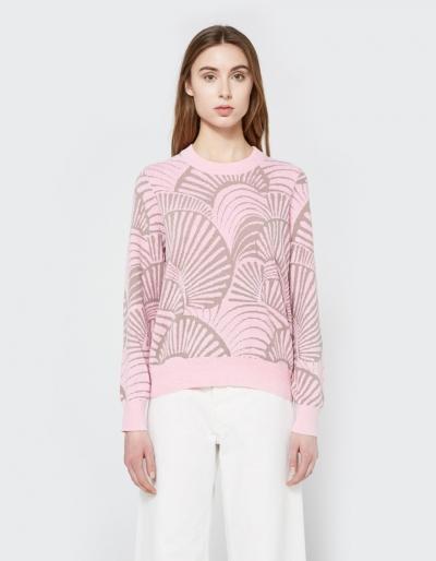 Rodebjer Sitwell Sweater In Bubblegum