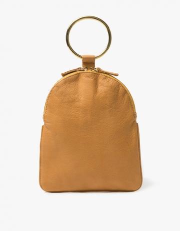 Otaat/myers Collective Large Ring Pouch In Camel