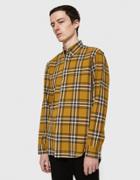 Maison Margiela Slim Fit Check Button Down Shirt