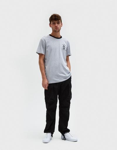 Obey Rumor's Tee In Heather Grey