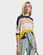 Stelen Crei Colorblock Open-knit