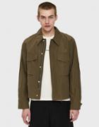 Our Legacy Crop M51 Jacket In Olive
