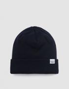Norse Projects Norse Top Beanie In Dark Navy