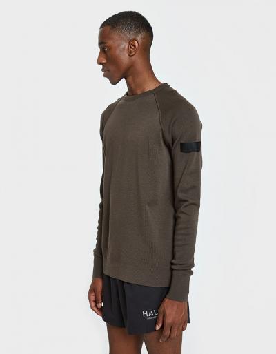 Halo Crew Neck Thermal Sns In Army Amber