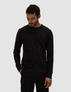 Velva Sheen Heavy Oz. Crewneck Sweatshirt In Black