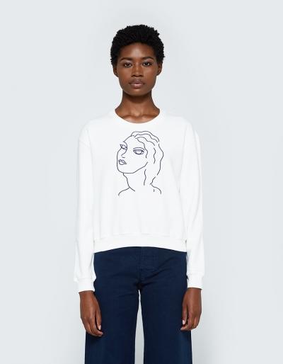 Paloma Wool Guiri Sweatshirt In White