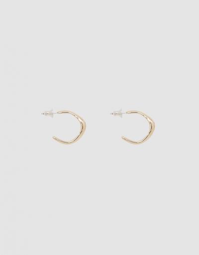 Faris Small Vero Earrings In Bronze