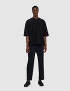 Issey Miyake Homme Plisse Basic Pants In Navy