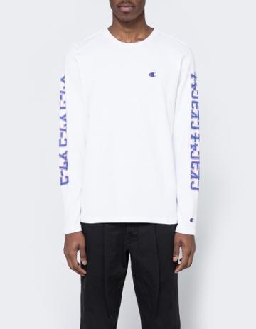 Champion X Beams Beams Ls Crewneck T-shirt