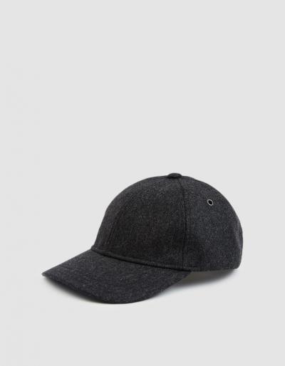 A.p.c. Alex Baseball Cap In Anthracite Chine