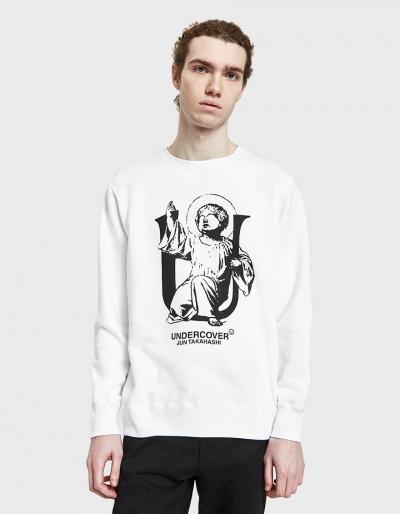 Undercover Crewneck Sweatshirt In White