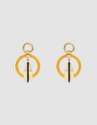 Lizzie Fortunato Amber Modern Earrings