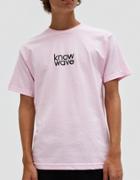 Know Wave Balanced Short-sleeve Tee In Pink