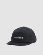 Soulland Bitterbukk 5-panel Trucker Cap In Black