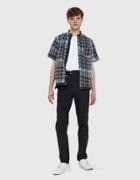 Sacai Cotton Hemp Grid Pants