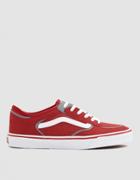 Vault By Vans Rowley Classic Lx Sneaker In Racing Red/white
