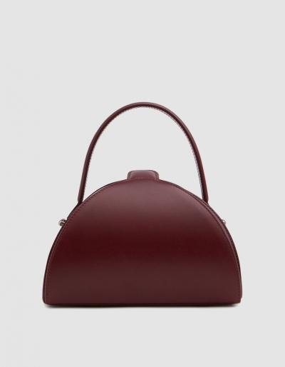 Mlouye Pandora Bag In Burgundy